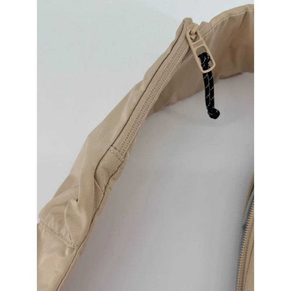 Puma Sling Bag Beige Crossbody Backpack Small‎ Travel Sport Chest Bag Zip